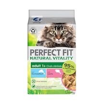 Perfect Fit Yetişkin Mini Yaş Mama Balık - Somon 6x50 G - 8 Adet Tarı