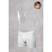 Doreanse Erkek Çocuk Beyaz Modal Normal Paça Boxer 550 (389429042)
