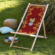 Bluehomeconcept Red Lemon Katlanabilir Şezlong