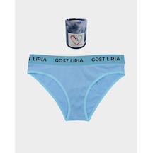 - Soft Blue Kadın Slip Külot Mavi Mavi