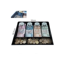 Rampalı Plastik Çekmece Içi Para Düzenleyici 4 Banknot 3 Bozuk Pa