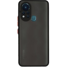 İnfinix Hot 11s Uyumlu Kılıf Montreal Silikon Kapak - Siyah