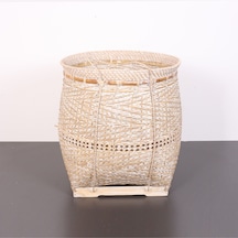 Kafe Rattan Sepet Kapaksız 45x40x50 Cm L Bej