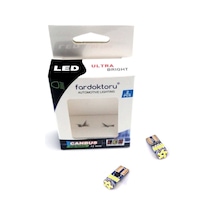 Megamarket06 T10 Dipsiz Led Park Ampulü 2 Adet 15smd W5w