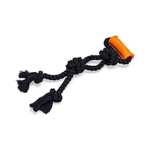 Beeztees Köpek Oyuncağı, Diş İpi, Tpr Tutamaçlı, Siyah, 40x13,5x5,5cm, 232gr