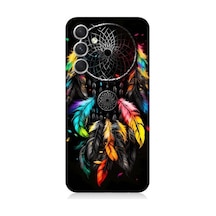 Samsung Galaxy A34 Uyumlu Renki Dream Catcher Düş Kapanı Desenli Silikon Kılıf