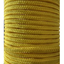 Renkli İskota Halat 8 MM 10 Metre Sarı