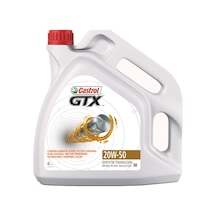 Castrol GTX 20W-50 Sentetik Motor Yağı 4 L