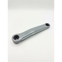 Mtb Pedal Sol Kol Plastik Kaplı Gri