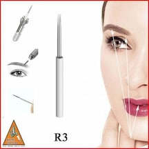 200 Adet 3 R Kalıcı Makyaj Microblading İğnesi