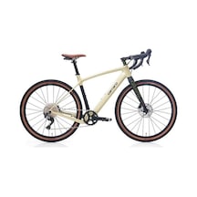 Carraro Gravel G6 Pro Karbon Bisiklet Hidrolik Disk 27.5 Jant 11 Vites Mat Yeşil Haki 55 Cm Acid Yeşili