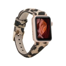 Apple Watch Uyumlu Deri Kordon 42-44-45mm Slim Le01n Diğer