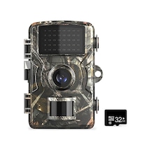 12mp Av Ve Yaban Hayatı Kamerası 1080p Gece Görüşlü, Ip66 Su Geçirmez, 16/32gb Tf Kart Destekli Hareket Sensörlü Oyun İzleme Cihazı Çok Renkli Çok Renkli