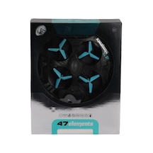 Mey İthalat 4d-v47 Duman Atan Led Işıklı Ufo Dron
