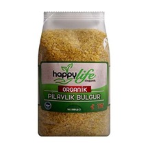 Happy Life Organik Pilavlık Bulgur 1 KG