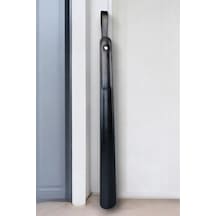 Digithome Çelik Gövdeli Deri Kaplama Yumuşak Ayakkabı Çekeceği Kerata 50cm Siyah C-1-1-144