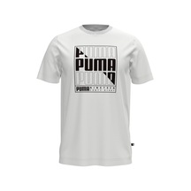 Puma Graphıcs Box Tee Beyaz Erkek Kısa Kol T-shirt 000000000101909271