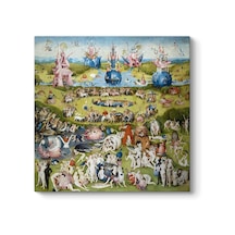 Hieronymus Bosch - Dünyevi Zevkler Bahçesi Tablosu 30 X 30
