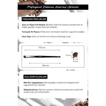 Lexroo Açılı Far Karıştırma Fırçası Eye Contour Brush 118