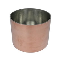El Yapımı Bakır Sütlaç Ve Sufle Kabı, Modern Tasarım, 8x6 Cm, 1.5 Mm Kalınlık Diğer