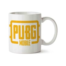 Playerunknows Pubg Mobile Porselen Kupa Bardak Beyaz