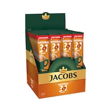 Jacobs 3'ü 1 Arada Instant Kahve 40x16 G - Pratik Ve Lezzetli 5'li Avantaj Paketi - 5 Adet Tarı Çekirdek Kahve