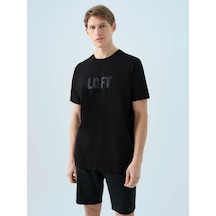 Loft Siyah Erkek T-shirt Lf2038461 Siyah