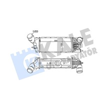 Kale-radyator Turbo Radyatörü Intercooler 407 04 C5 04 1.6hdı-2.0hdı Dv6ted4-dv6ted4/f 300x133.4x85 Kale 350810 0384g6