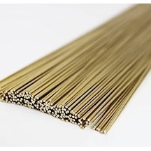 Sarı Kaynak Teli 2,5 Mm 1 Metre Asa Sar 102 Pirinç Alaşımlı Sert Lehim Teli 10 Adet