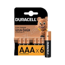 Duracell Basic İnce Kalem Pil 6'lı Aaa