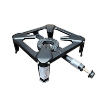 Outdoor Orgaz Kare Volkan Ocak 40 40 Cm Vl-401 Çok Renkli
