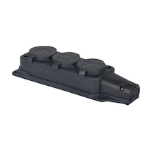 Tp Elektrik 1x16a Kauçuk Üçlü Grup Priz