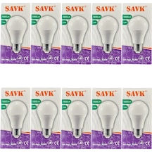 Şavk 12w 4000k Günışığı E27 Duylu Led Ampul 10 Adet