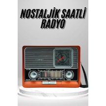 Nostaljik Radyo Taşınabilir Bluetooth Bağlantılı Hoparlör Radyo 20615639