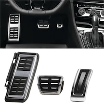 Golf 7-A3-Polo-Leon-Passat Alüminyum Pedal Set  Otom-Manue-Otomatik