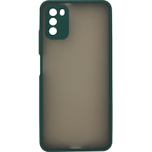 Nettech Xiaomi Poco M3 Uyumlu Kamera Lens Korumalı Arka Koruma