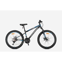 Kron Vortex 27.5 J Disk Fren Bisiklet Mat Siyah - Gri / Mavi