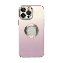 Apple iPhone Uyumlu,13 Pro Max Kılıf Best Silikon - Mor