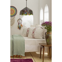 Karaca Home Elvra %100 Pamuk Nish Set Çift Kişilik Pike Takımı Multicolour Çok Renkli