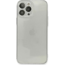 Newface  Apple  Uyumlu iPhone 13 Pro Kılıf Fly Lens Silikon - Şeffaf