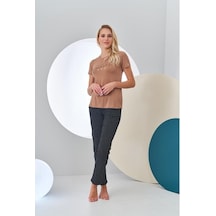 Pjs 24211 Kadın Kısa Kollu Pijama Takımı 001