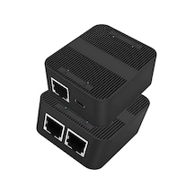 2 Port Ethernet Switch Çevirici Çoklayıcı 2 Portlu Manuel Ağ Anahtarı 1000mbps Hız Desteği İle 2 Giriş 1 Çık