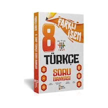 2025 Farklı İsem 8. Sınıf Türkçe Soru Bankası