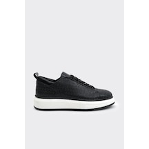 Derinet Günlük Hakiki Deri Erkek Sneaker S.baskı S.baskı