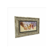 Melekler Baskılı Taş Tablo 20x30