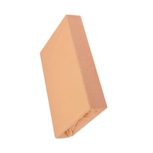 Mycey Lastikli Streç Battal Boy Havlu Çarşaf 180x200 Cm Gül Kurusu Gül Kurusu