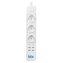 Bix BP-01 Android / Apple Uyumlu Wifi Akım Korumalı Hızlı Şarj Özellikli Akıllı Priz