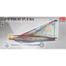 Lippisch P.13a Ramjet Pm Model Savaş Uçağı Demonte Plastik Maketi