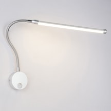 Shineyee 6w Led Duvar Lambası, Yatak Odası Akşam Lambası, Otel Odası Dekorasyon Aydınlatması, Ev İçin Aydınlatma Armatürü, 110v/220v Gümüş, Anahtarlı Diğer