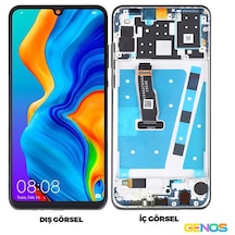Hw P30 Lite Uyumlu Lcd+dokunmatik+çıtalı 64 Gb Siyah Sn808902